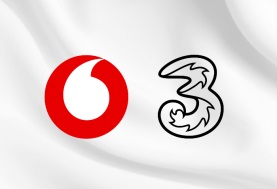 Three وVodafone 