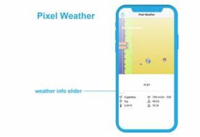 تطبيق Pixel Weather