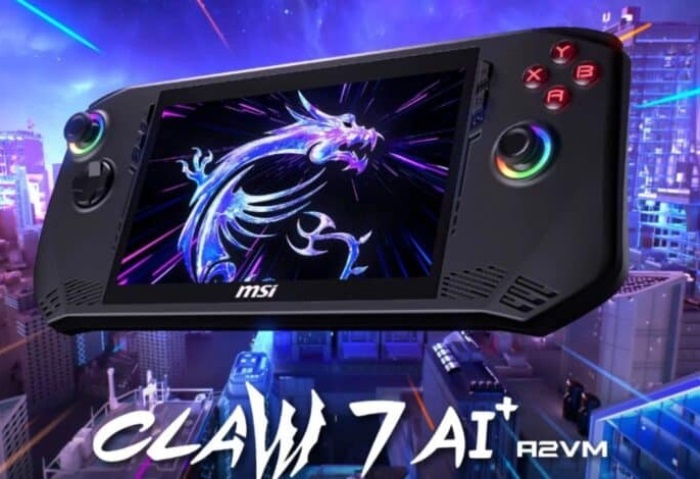 جهاز الألعاب المحمول +MSI Claw 7 AI