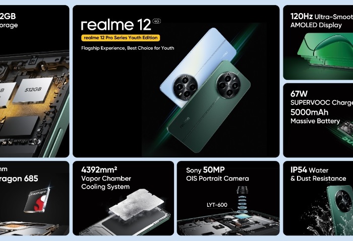 هاتف realme 12 pro