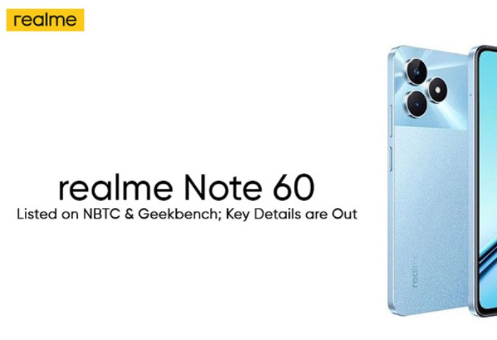  Realme Note 60