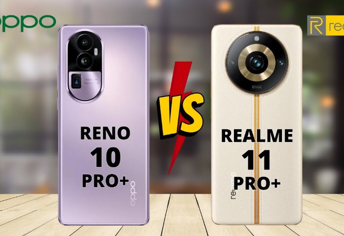 هاتف Realme 11 Pro Plus و Oppo Reno 10