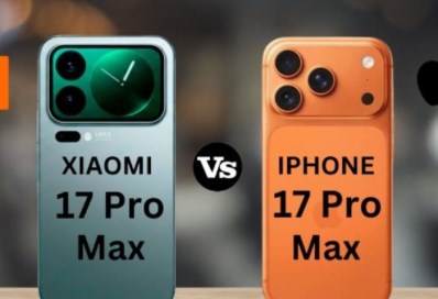 آيفون 17 برو ماكس وشاومي 17 برو ماكس
