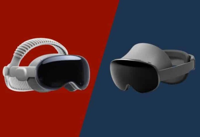 ظارتي Galaxy XR من سامسونج و Vision Pro من آبل ظارتي Galaxy XR من سامسونج و Vision Pro من آبل