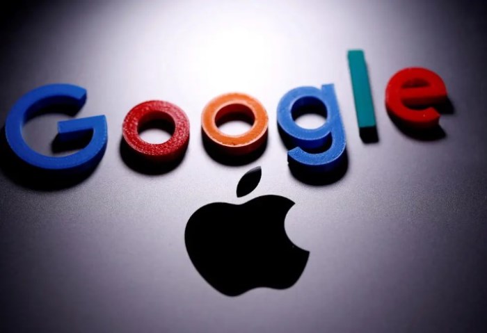 تعاون بين أبل وجوجل