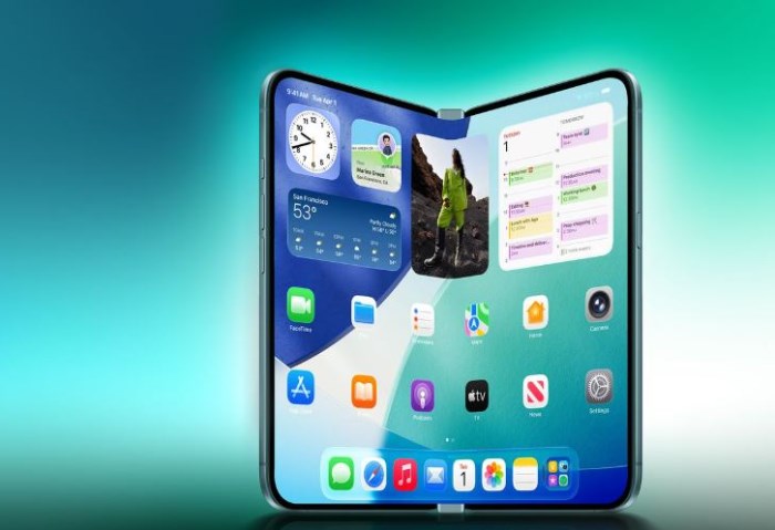 آيفون قابل للطي