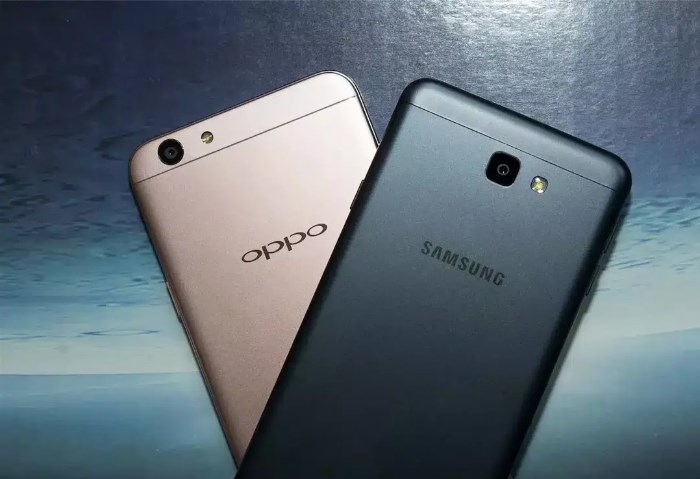 هواتف اوبو وسامسونج