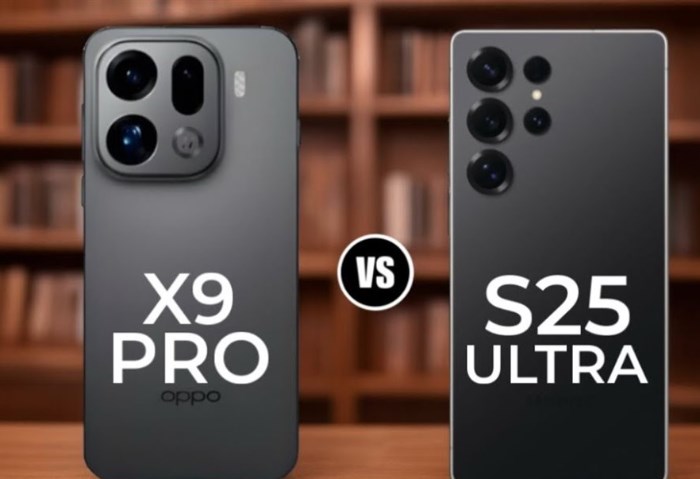  أوبو Find X9 Pro وسامسونج جالاكسي S25 ألترا