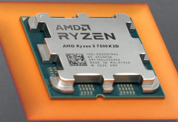 AMD Ryzen 5 7500X3D