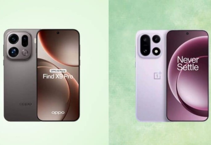 OnePlus 15 و Oppo Find X9 Pro