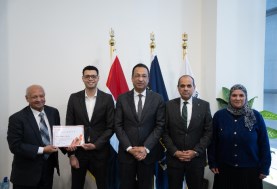 جامعة مصر المعلوماتية تحتفل بتخريج أول دفعة من برنامج الذكاء الاصطناعي 