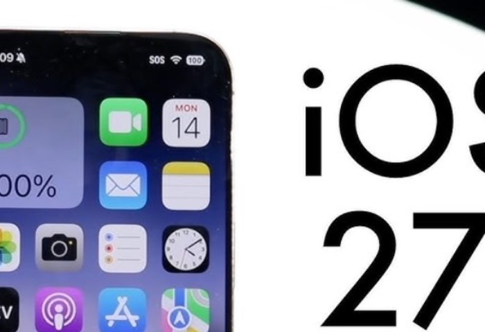 تحديث iOS 27