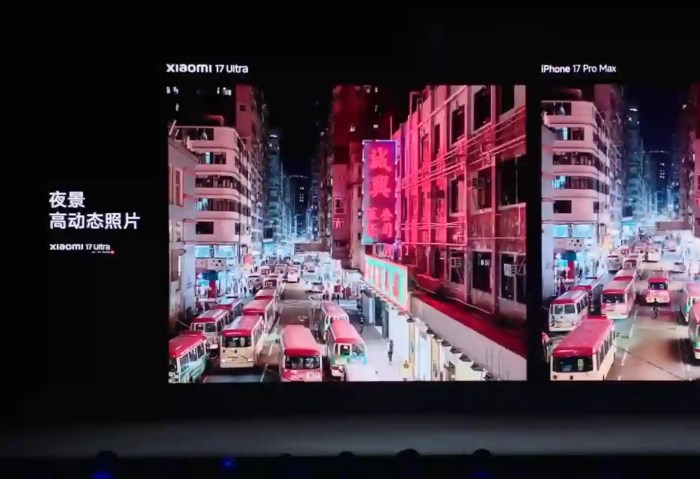  رئيس شاومي يقارن قدرات كاميرا 17 ألترا مع آيفون 17 برو ماكس
