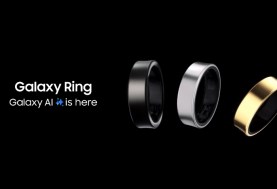 خاتم Galaxy بلون تيتانيوم أسود مزدوج