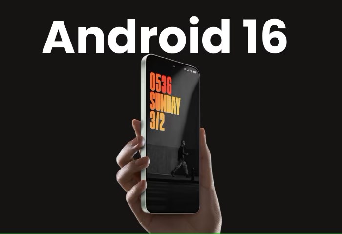 أندرويد 16 أندرويد 16
