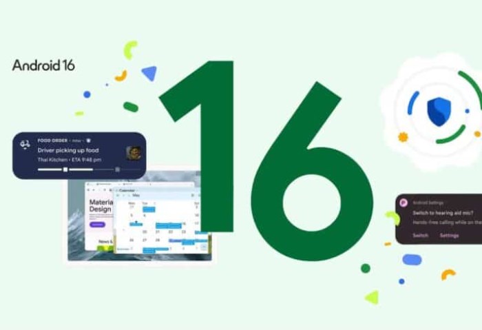 أندرويد 16 أندرويد 16