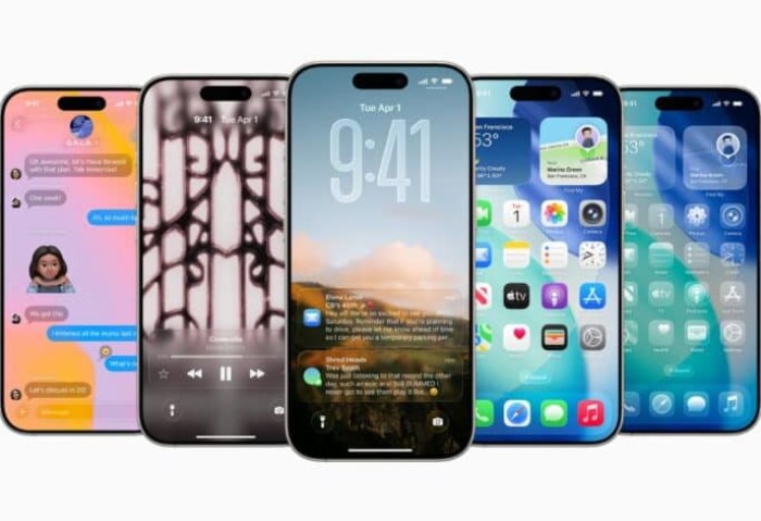 الزجاج السائل في iOS 26 الزجاج السائل في iOS 26