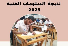 نتيجة الدبلومات الفنية
