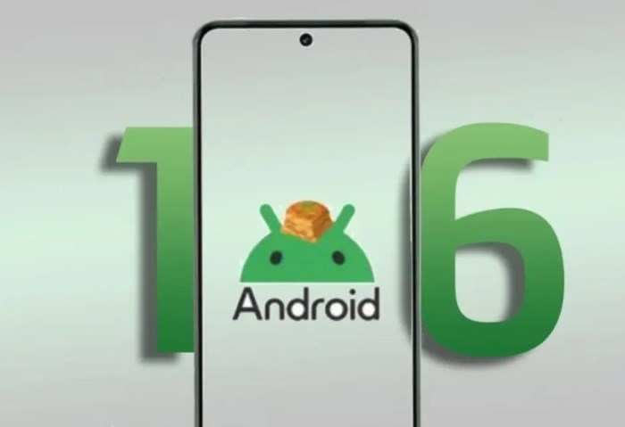 تحديث أندرويد 16 تحديث أندرويد 16