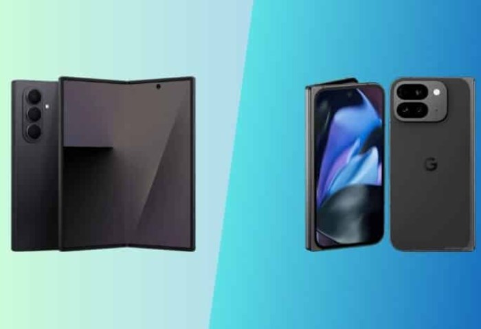 Galaxy Z Fold7 وPixel 9 Pro Fold