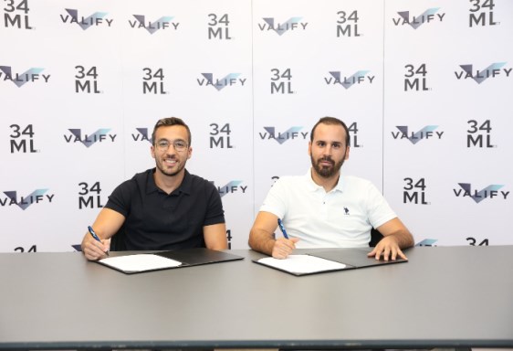 شراكة بين شركة فاليفاي سولوشنز وشركة 34ML