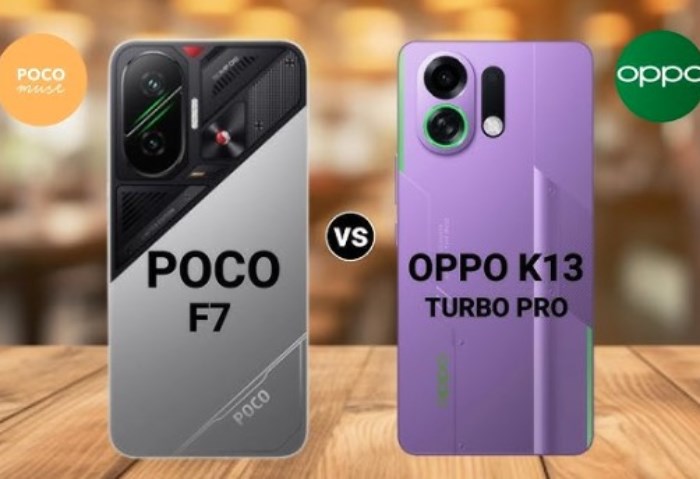 K13 Turbo Pro 5G وPoco F7