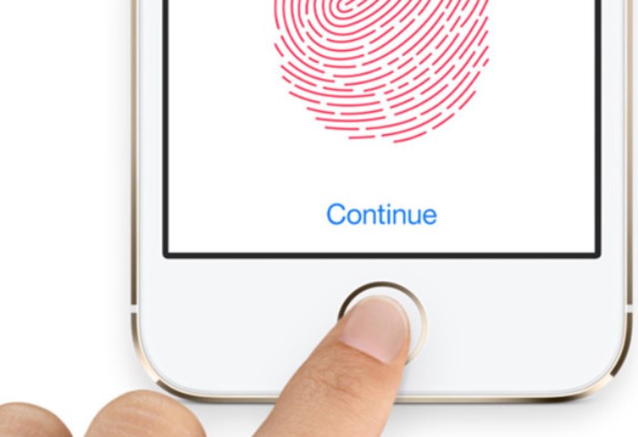 ميزة Touch ID في هاتف آيفون