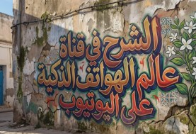 تصميم جرافيتي تايبوجرافي