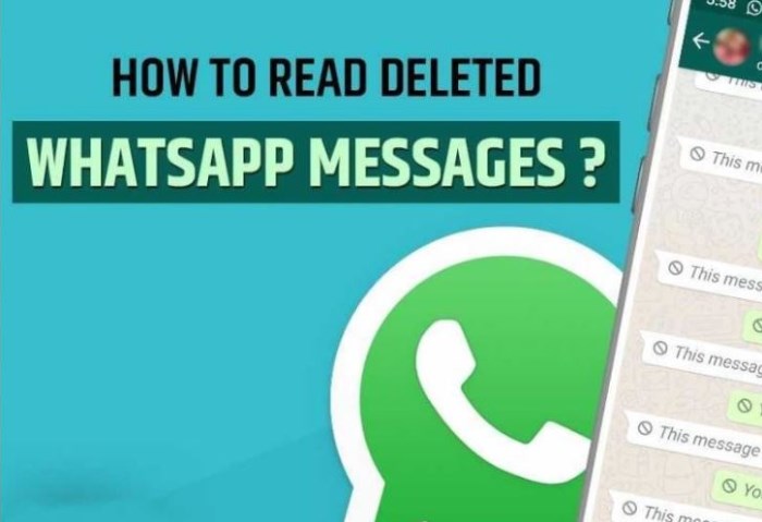 قراءة الرسائل المحذوفة على واتساب