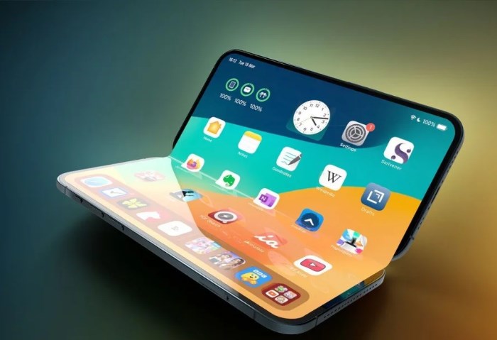 آيفون قابل للطي