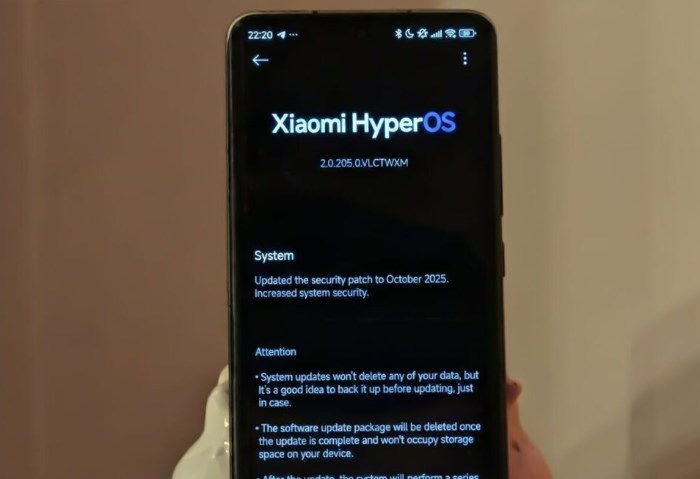 تحديث شاومي الأمني 