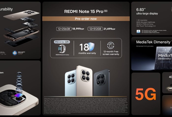 شاومي تطرح سلسلة REDMI Note 15 Series رسميًا في السوق المصرية بأداء قوي وتقنيات متقدمة وسعر منافس