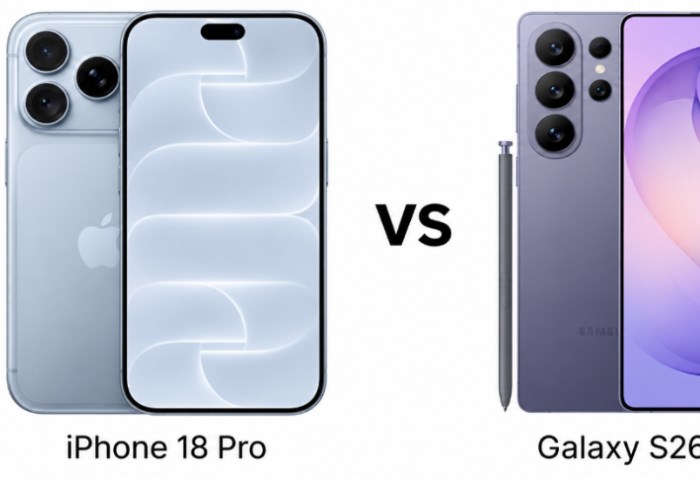 iPhone 18 Pro vs Galaxy S26 Ultra