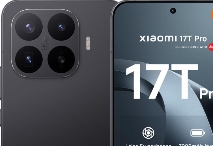 Xiaomi 17T Pro