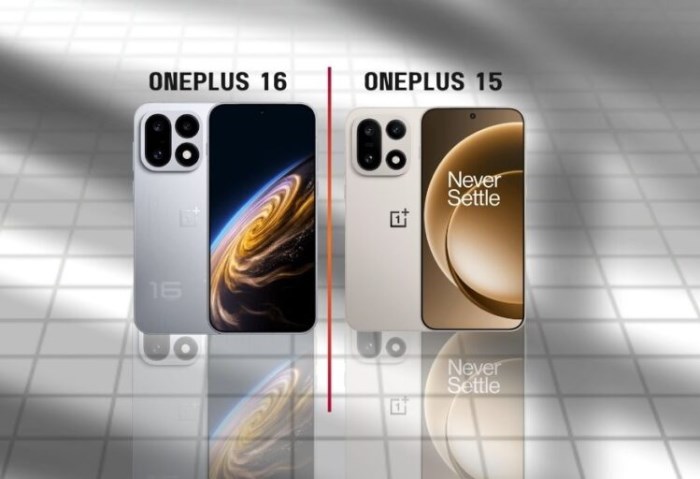 OnePlus 15 vs OnePlus 16