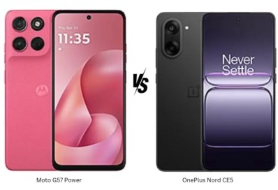 Moto G57 Power وOnePlus Nord CE5