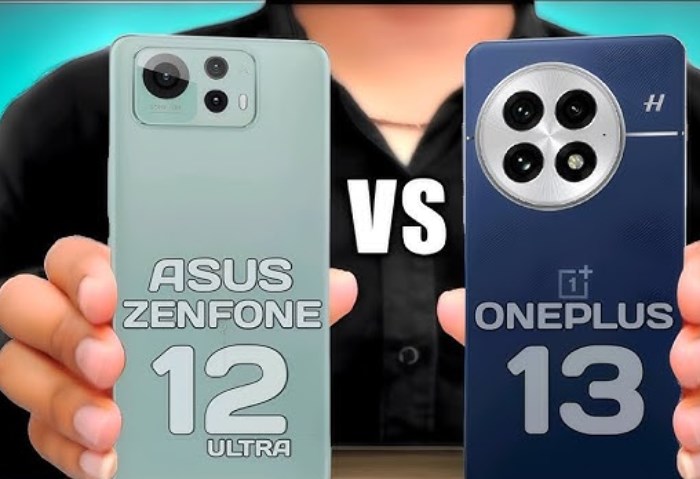 OnePlus 13 Pro وAsus Zenfone 12 Ultra
