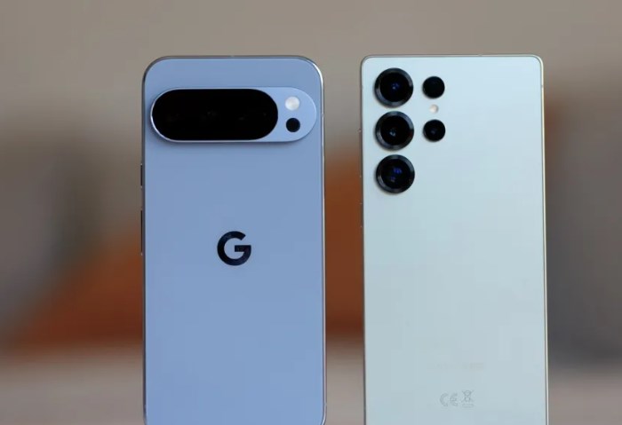  جوجل بيكسل 10 برو وسامسونج جالاكسي إس 25 ألترا