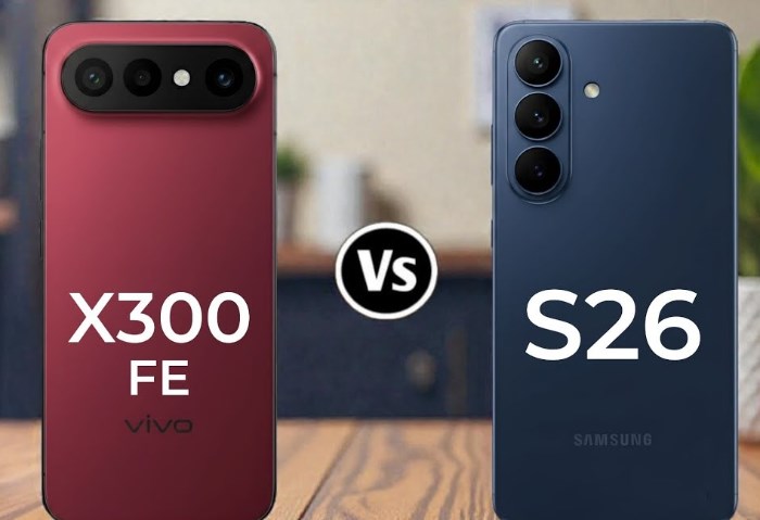 Vivo X300 FE وسامسونج S26