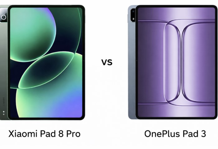 Xiaomi Pad 8 Pro و OnePlus Pad 3