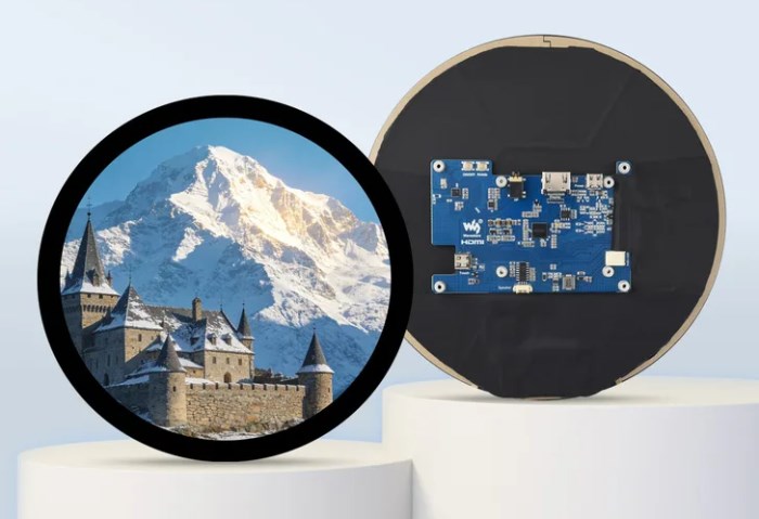 شاشة عرض منزلية ذكية 