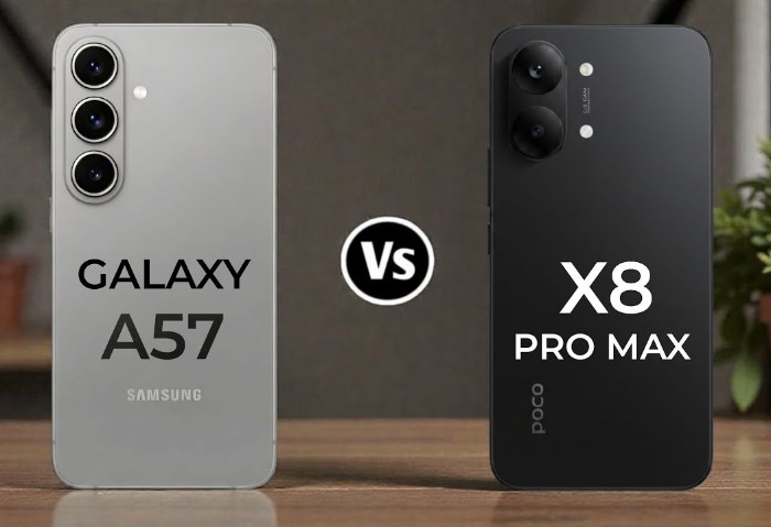 POCO X8 Pro Max وSamsung Galaxy A