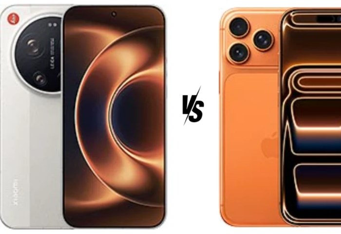 Xiaomi 17 Ultra و iPhone 17