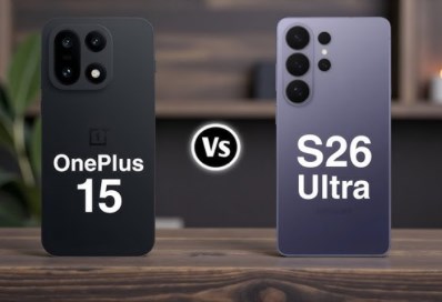 OnePlus 15T و Samsung Galaxy S26 Ultra