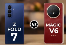 هاتف سامسونج Z Fold 7 وهونر Magic V6