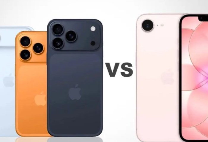  مقارنة iPhone 17e مع جميع خيارات آيفون 17