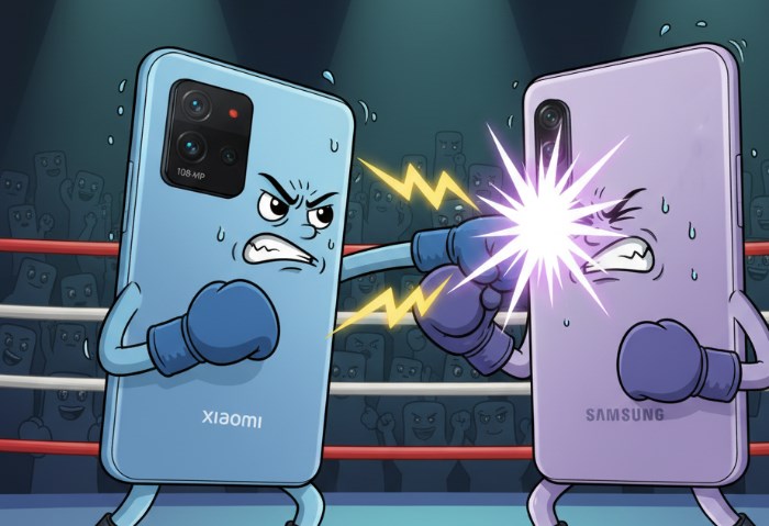 هاتف Redmi Note 15 5G أم هاتف Samsung Galaxy A36