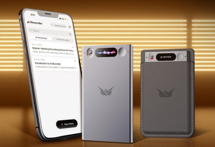 Zeno Weaver AI voice recorder