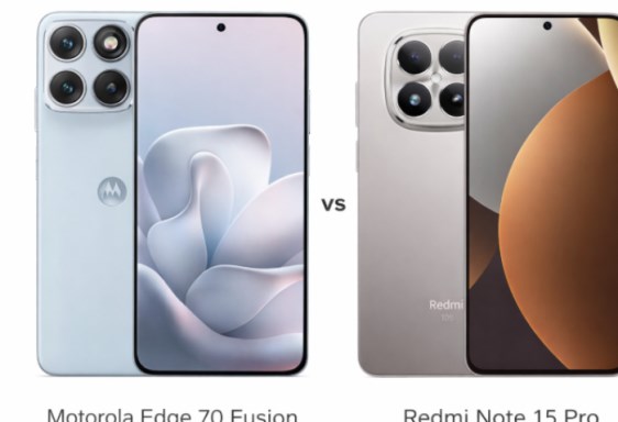 Motorola Edge 70 Fusion vs Redmi Note 15 Pro