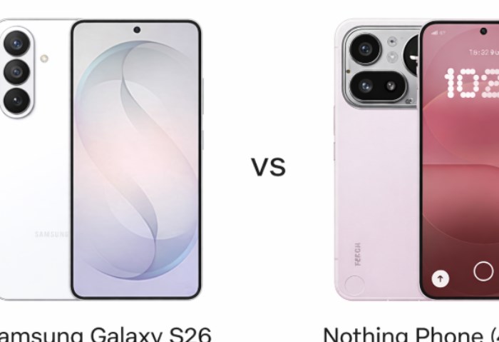 Samsung Galaxy S26 vs Nothing 4a Pro